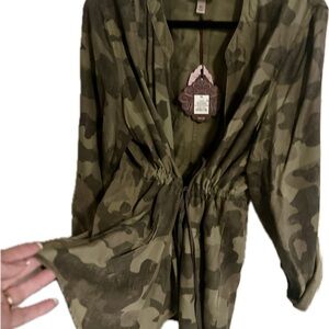 NWT Knox Rose Olive Green Jacket